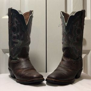 Justin Boots women’s Square Toe pull on size 7.5B